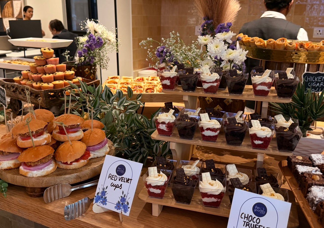 Catering setup